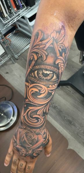 Tattoo by Ben, piece 25