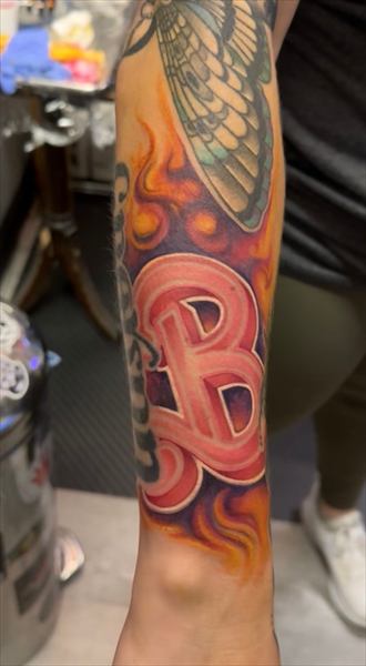Tattoo by Ben, piece 33