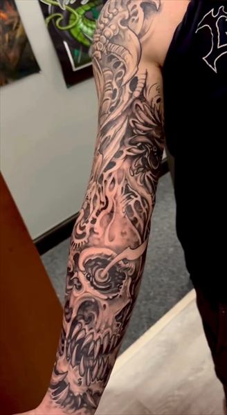 Tattoo by Ben, piece 47